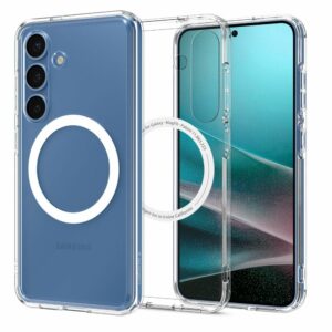 Case SPIGEN Ultra Hybrid Mag Magsafe ACS09002 for Samsung Galaxy S25 - Clear White