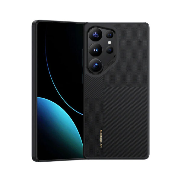 Benks Montage Magnetic Armor Pro Kevlar Case 600D (B045) for Samsung Galaxy S25 Ultra black