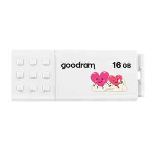 GOODRAM UME3 Pendrive - 16GB USB 3.2 Gen 1 White Valentine