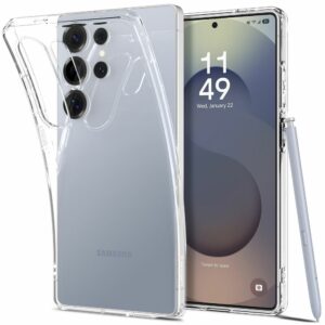 Case SPIGEN Liquid Crystal ACS08948 for Samsung Galaxy S25 Ultra - Crystal Clear