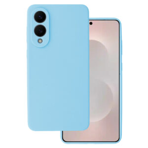 Silicone Lite Case for Samsung Galaxy S25 Edge light blue