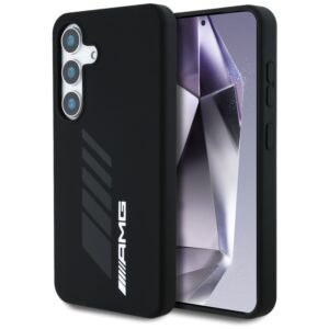 Original AMG Case Oversize Rhombs MagSafe for Samsung Galaxy S25 black
