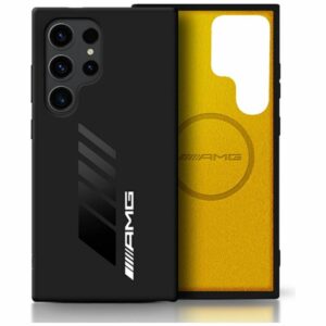 Original AMG Case Oversize Rhombs MagSafe for Samsung Galaxy S25 Ultra black