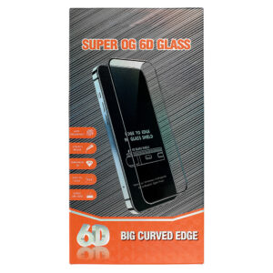 Full Glue 6D Tempered Glass for IPHONE 11 Black - 10 PACK