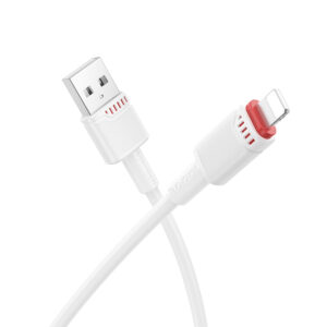 Borofone Cable BX110 Beneficio - USB to Lightning - 2,4A 1 metre white