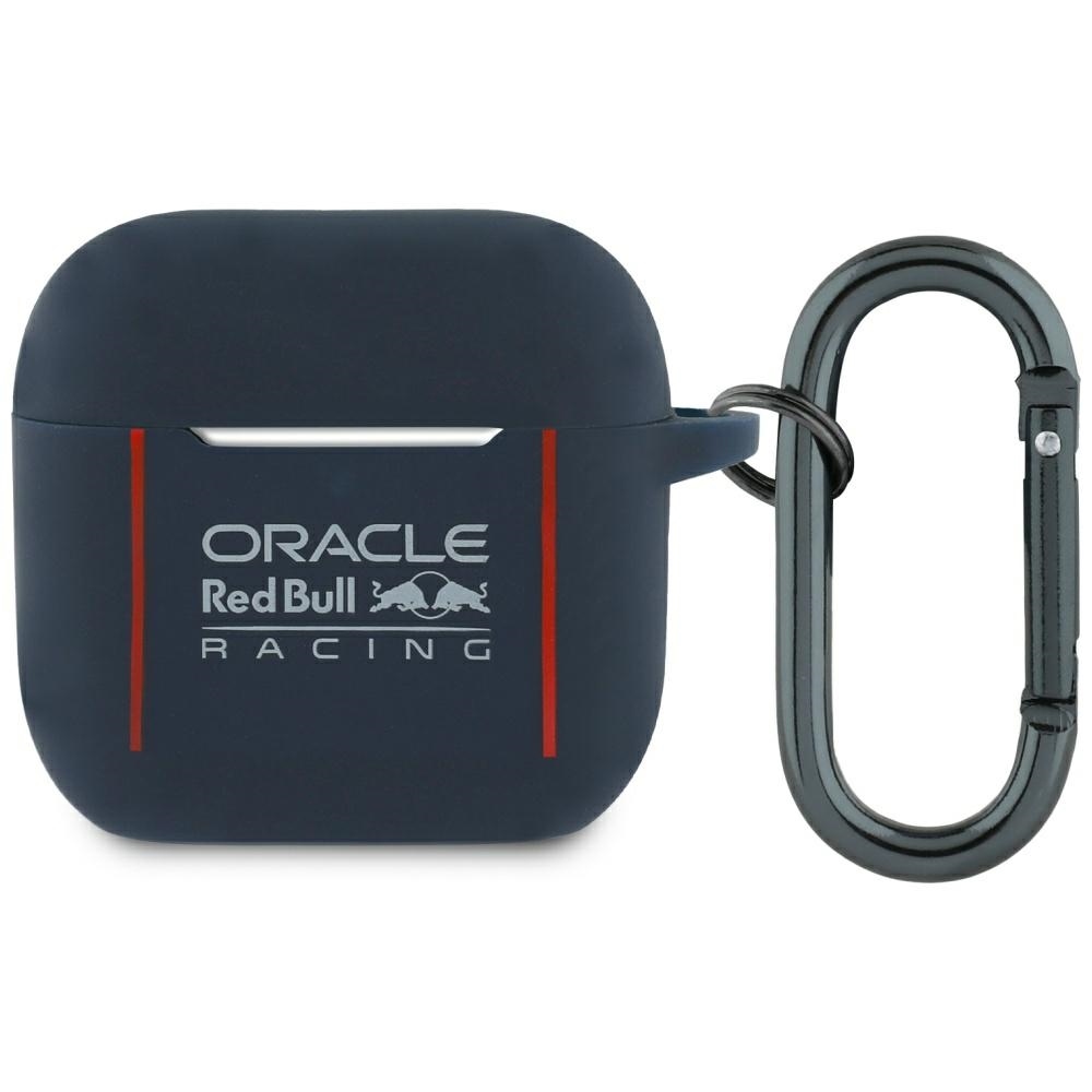 Original Case RED BULL Silicone Logo & Lines do Airpods 4 navy