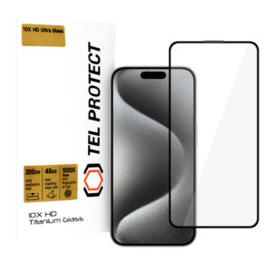 Tempered glass Tel Protect 10X HD Titanium for Iphone 16 Pro/17 (envelope)