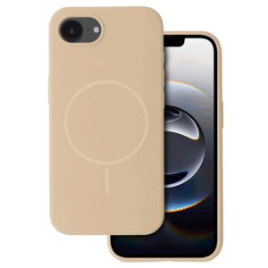 Magsafe Slim Silicone for Iphone 16e brown