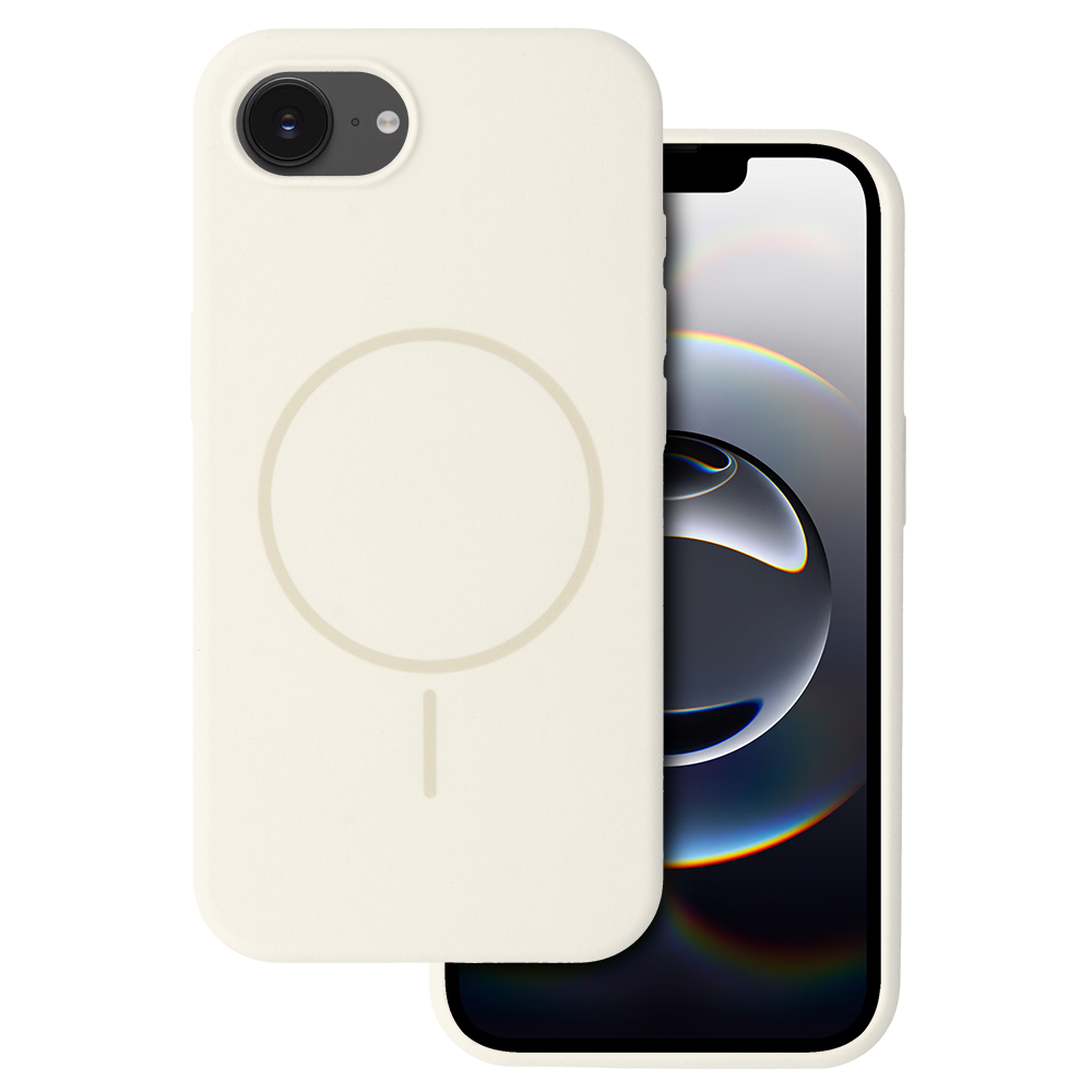 Magsafe Slim Silicone for Iphone 16e stone