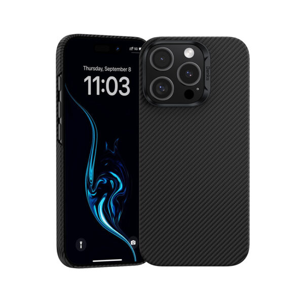 Benks Magnetic Armor Air Kevlar Case PC Frame 600D (E065) for Iphone 16 Pro black