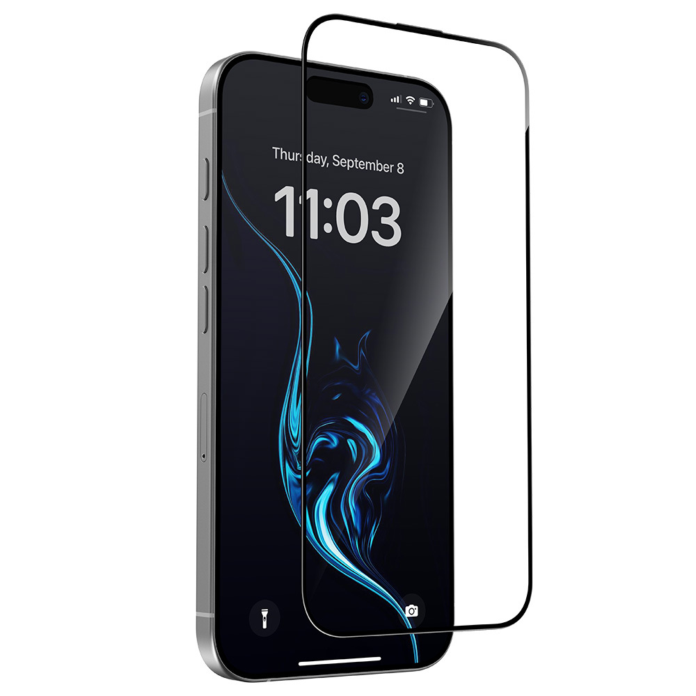 Benks Tempered glass Ultra Shield HD (AN66) for Iphone 16 Pro Max black
