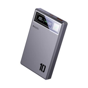 Benks Power bank 10000mAh YP61 - USB + Type C - magnetic, induction 15W dark grey