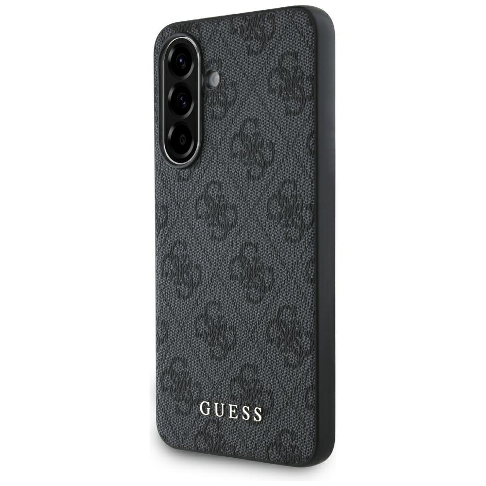 Original Case GUESS - 4G Metal Gold Logo for Samsung Galaxy A36 black
