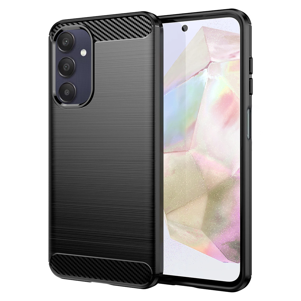 Carbon Case for Samsung Galaxy A25 5G black