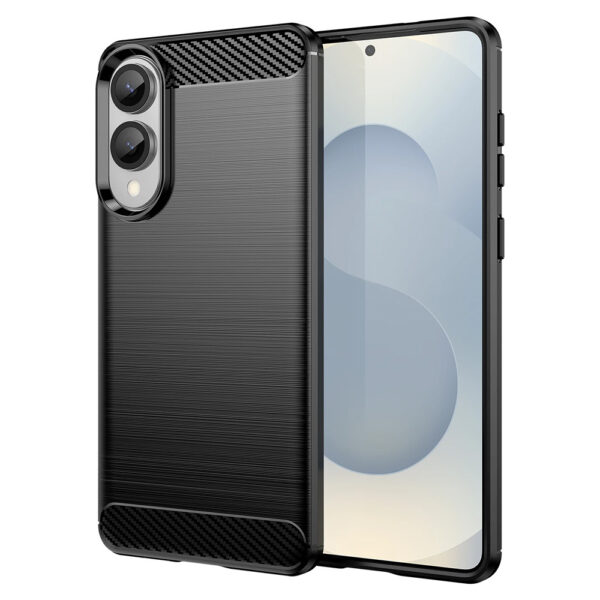 Carbon Case for Samsung Galaxy S25 Edge black