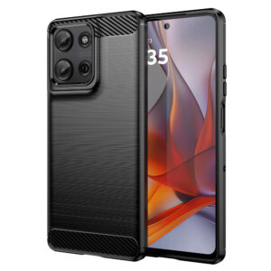 Carbon Case for Motorola Edge 50 Neo 5G black