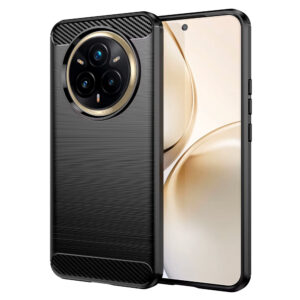 Carbon Case for Realme 14 Pro Plus 5G black