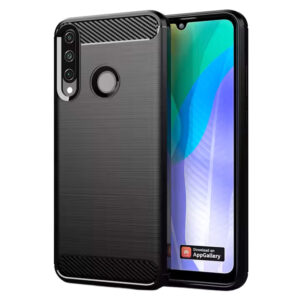 Carbon Case for Huawei P30 Lite black