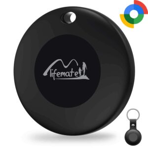 Lifemate GPS Bluetooth LifeTag Tracker HD-P16-3 Android + keyring black