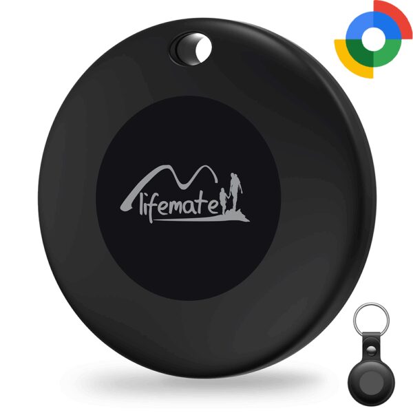 Lifemate GPS Bluetooth LifeTag Tracker HD-P16-3 Android + keyring black