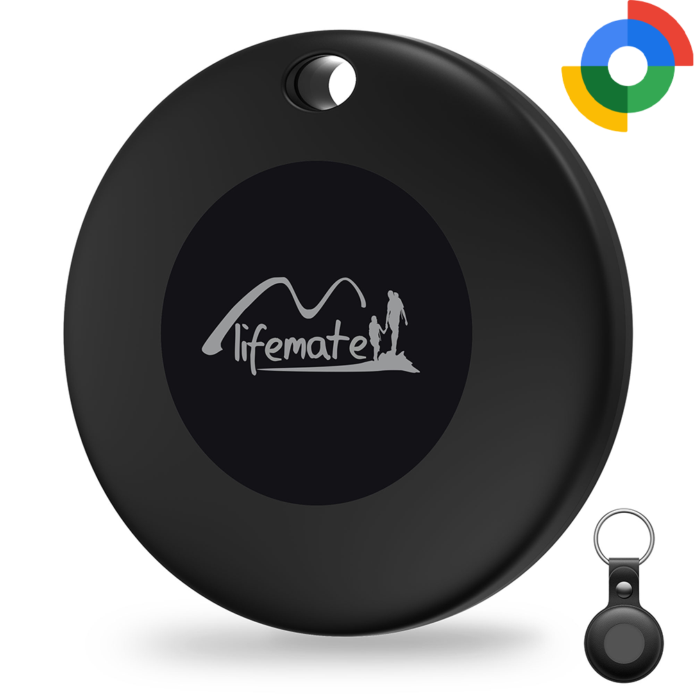 Lifemate GPS Bluetooth LifeTag Tracker HD-P16-3 Android + keyring black