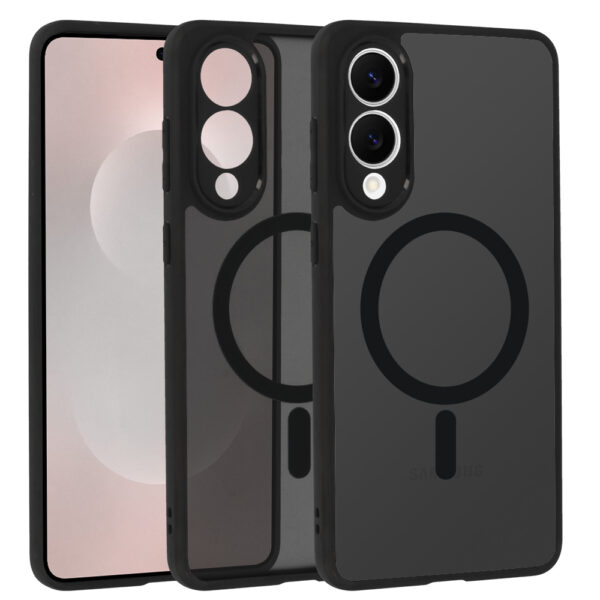 Full Matte Mag Cover for Samsung Galaxy S25 Edge black