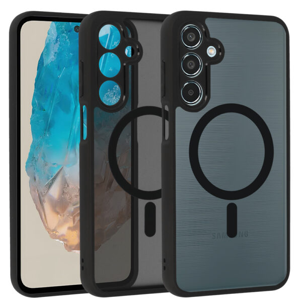 Full Matte Mag Cover for Samsung Galaxy M35 5G black