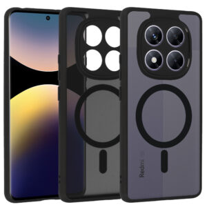 Full Matte Mag Cover for Xiaomi Redmi Note 14 Pro 4G black