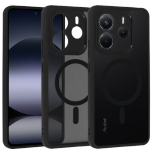 Full Matte Mag Cover for Xiaomi Redmi Note 14 5G black