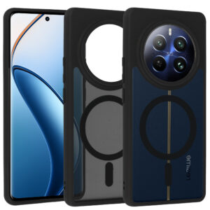 Full Matte Mag Cover for Realme 12 Pro 5G/12 Pro Plus 5G black
