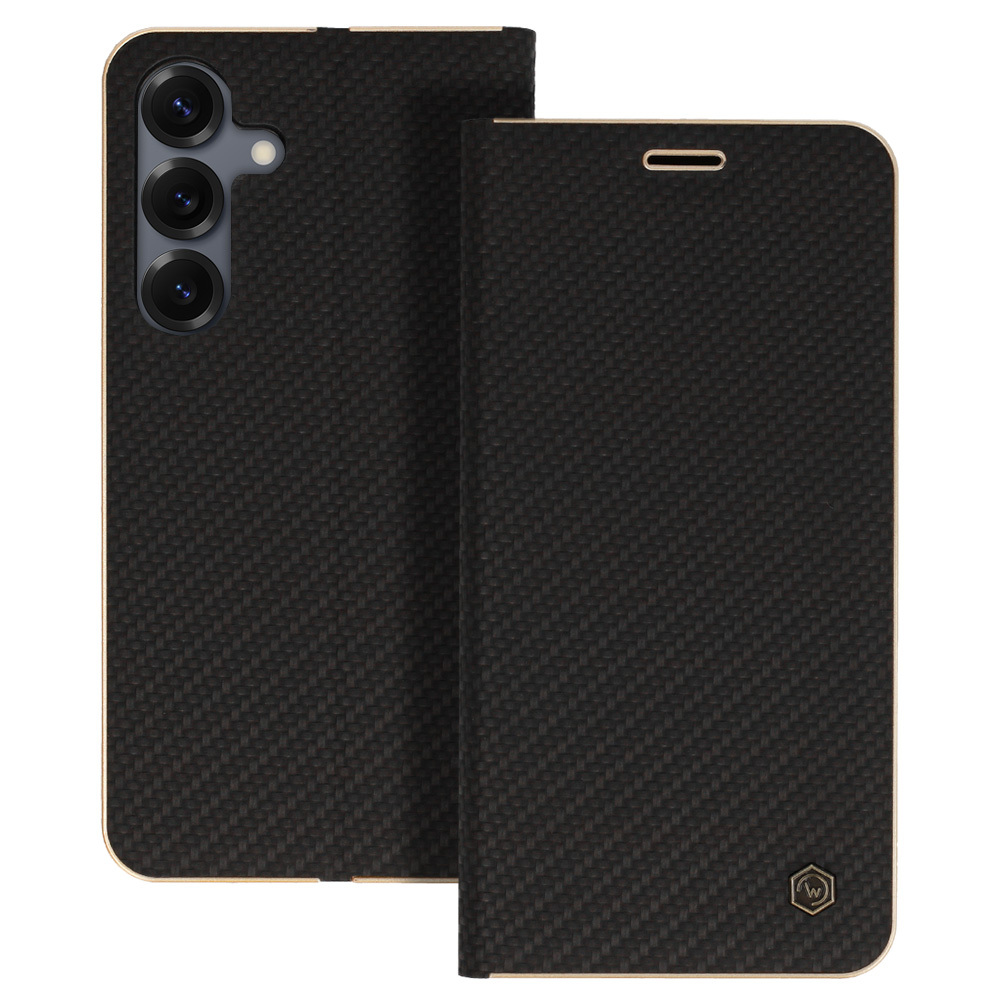Wonder Frame Carbon Case for Samsung Galaxy S25 Ultra black