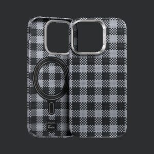 Benks Magnetic Armor Vichy Kevlar Case (BF65) for Iphone 16 Pro black