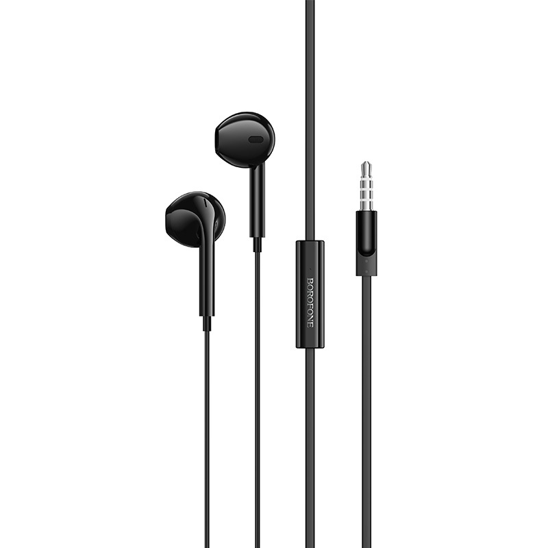 Borofone Earphones BM99 Star with microphone black