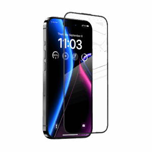 Benks Tempered glass JoyView Anti-reflection Glass for Iphone 15 Pro black