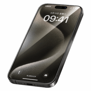 Benks Tempered glass Arc Shield Full Coverage for Iphone 15 Pro Max black