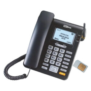 Mobile Phone - MAXCOM MM 28D landline wired on a SIM card BLACK