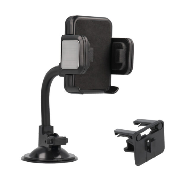 Car Holder VENNUS - CHROME - R 17 /air vent and windshield mount/