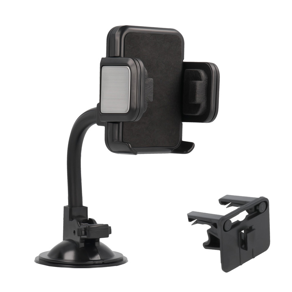 Car Holder VENNUS - CHROME - R 17 /air vent and windshield mount/