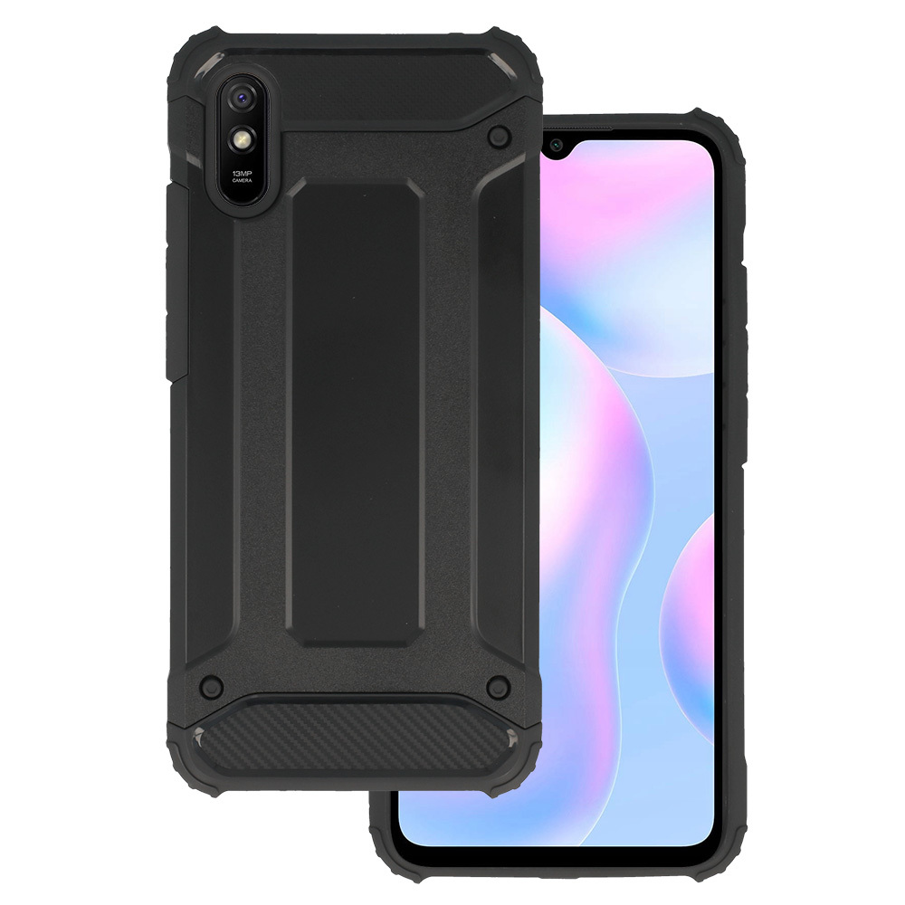 Armor Carbon Case for Xiaomi Redmi 9A Black