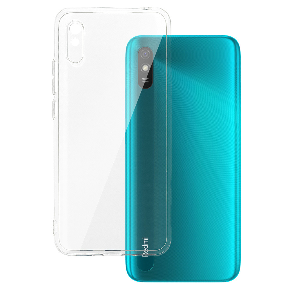 Back Case 2 mm Perfect for XIAOMI REDMI 9A TRANSPARENT