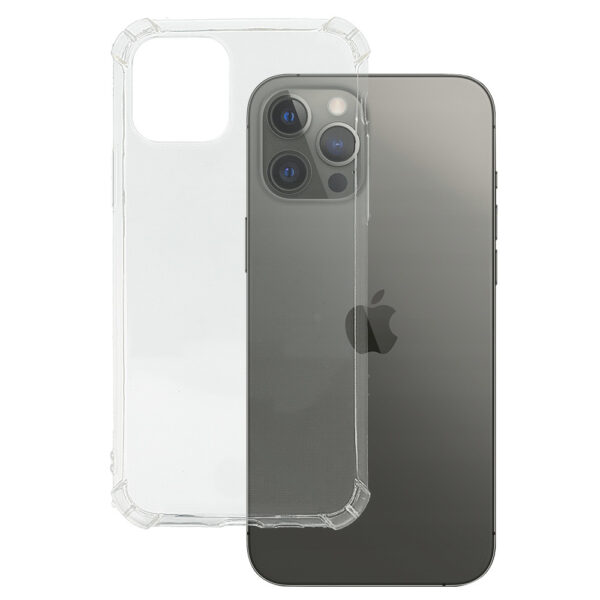 Back Case ANTI SHOCK 0,5mm for IPHONE 12 PRO MAX TRANSPARENT