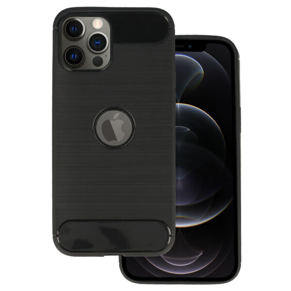 Back Case CARBON for IPHONE 12 PRO MAX Black
