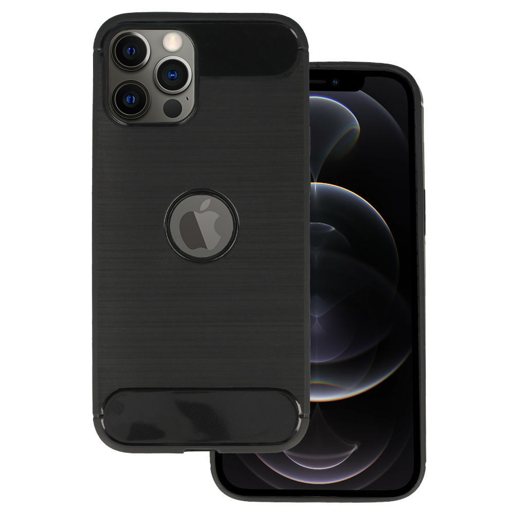 Back Case CARBON for IPHONE 12 PRO MAX Black