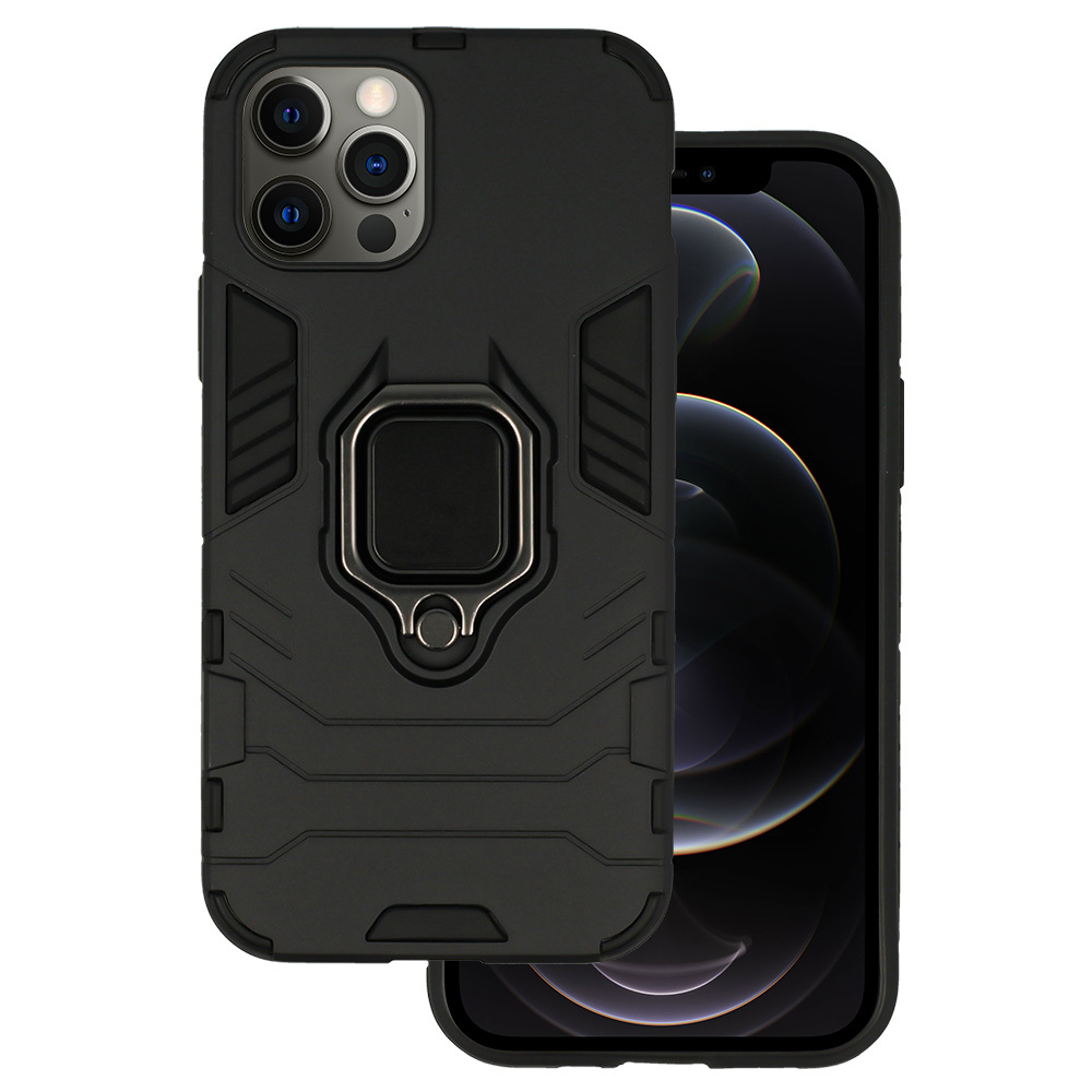 Ring Armor Case for Iphone 12/12 Pro Black
