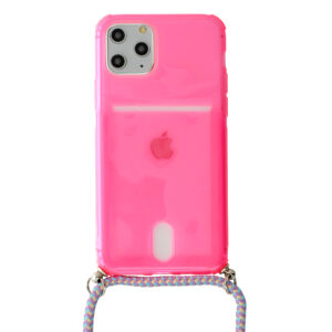 STRAP Fluo Case for Iphone 12 Mini Pink