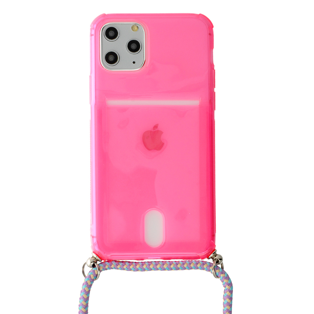 STRAP Fluo Case for Iphone 12 Mini Pink