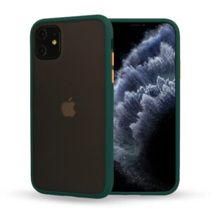 Vennus Color Button Bumper for Xiaomi Redmi 9 Green