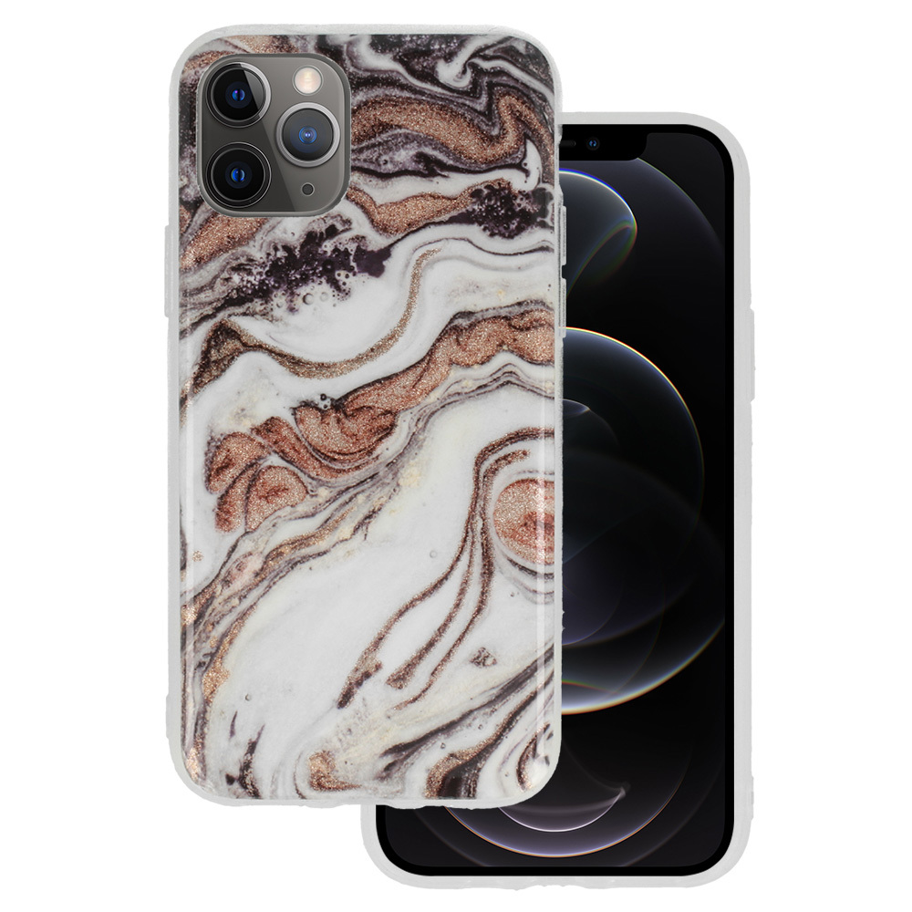 Marble Glitter Case for Iphone 11 Pro Design 1