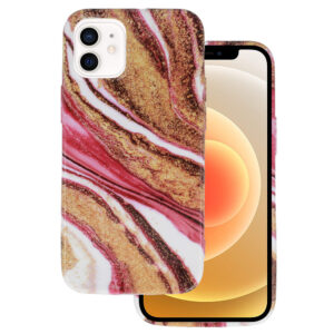 Marble Silicone for Iphone 12 Mini Design 8