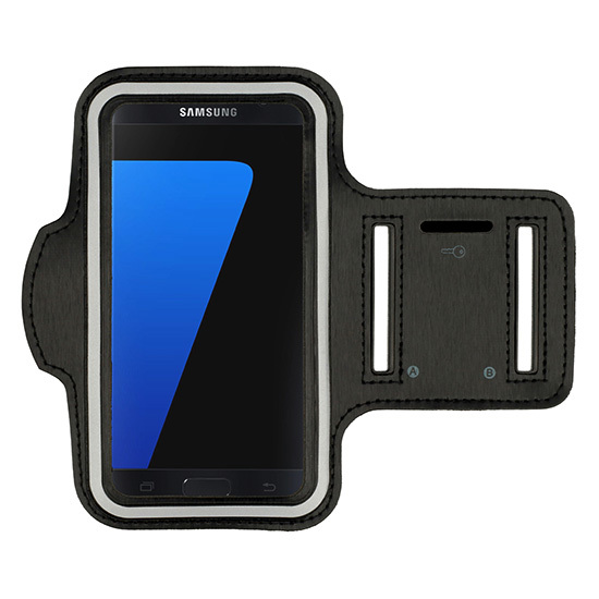 Armband SLIM Type 1 Case for Iphone 13/13Pro/14/14 Pro/15/15Pro/16/16 Pro/Samsung S21/S22/S23/S24 (5,5 Inches) BLACK